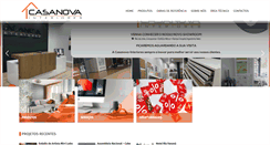 Desktop Screenshot of casanova-interiores.com
